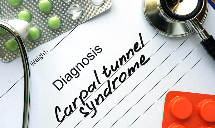Diagnosis of carpal tunnel syndrome Diagnosis of carpal tunnel syndrome